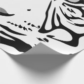 Tiger-Muster Geschenkpapier (Ecke)