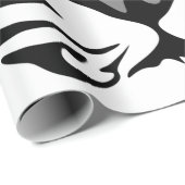 Tiger-Muster Geschenkpapier (Rolleneckpunkt)