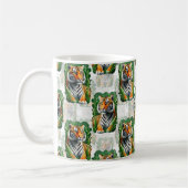 Tiger-Muster Kaffeetasse (Links)