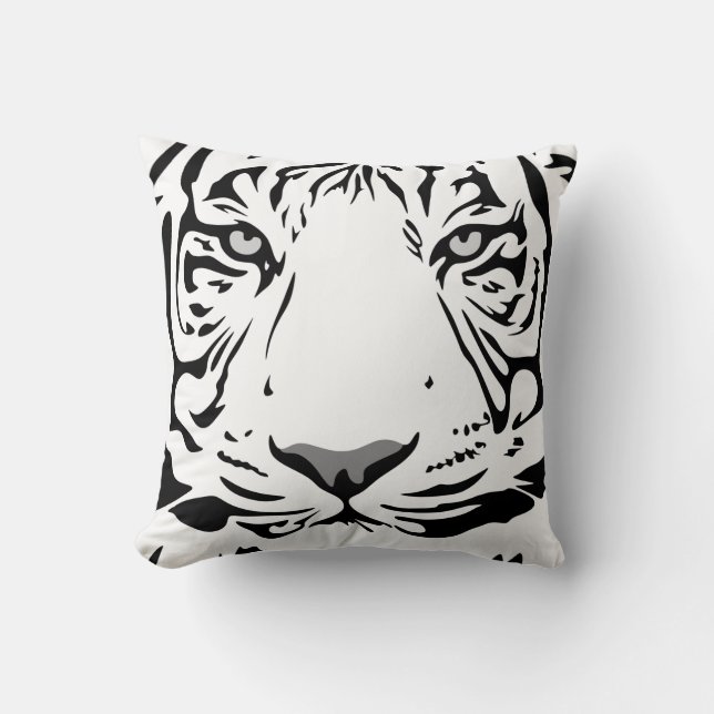 Tiger-Muster Kissen (Vorderseite)