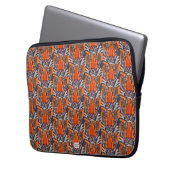 Tiger (Muster) - Laptop-Hülle Laptopschutzhülle (Vorderseite Links)
