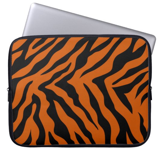 Tiger-Muster-Laptop-Hülse Laptopschutzhülle (Vorderseite)