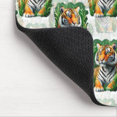 Tiger-Muster Mousepad (Ecke)