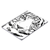 Tiger-Muster Notizblock (Linke Seite)