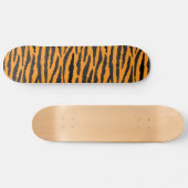 Tiger-Muster Skateboard (Horizontal)