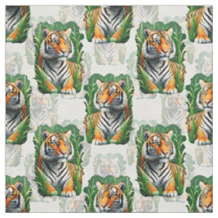 Tiger-Muster Stoff