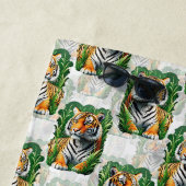 Tiger-Muster Strandtuch (Beispiel)