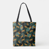 Tiger-Muster Tasche (Rückseite)
