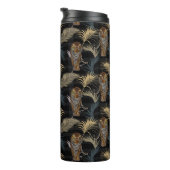 Tiger Muster Thermal Tumbler Thermosbecher (Nach rechts gedreht)
