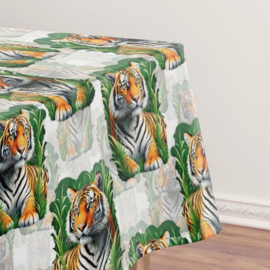 Tiger-Muster Tischdecke