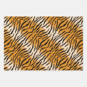 Tiger Muster Wrapping Paper Sheets Geschenkpapier Set (Vorderseite 3)