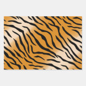 Tiger Muster Wrapping Paper Sheets Geschenkpapier Set (Vorderseite 3)