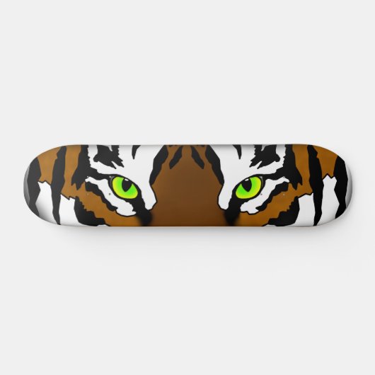 Tiger mustert Skateboard (Horizontal)