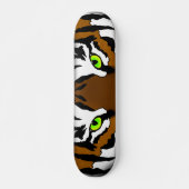 Tiger mustert Skateboard (Vorne)