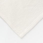 Tiger Mutter und Cube Custom Fleece Blanket, groß (Ecke)