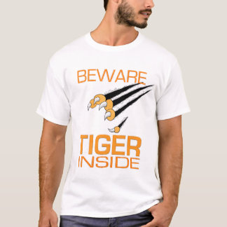 Tiger nach innen T-Shirt