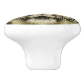 Tiger Nah-Up Keramik Drehknopf Keramikknauf (Seitenansicht)