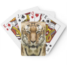 Tiger Nah-Up-Spielkarten