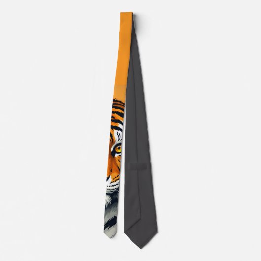 Tiger Neck Tie Krawatte (Rückseite)