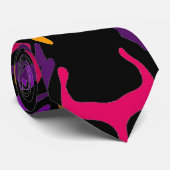 Tiger Necktie Krawatte (Gerollt)