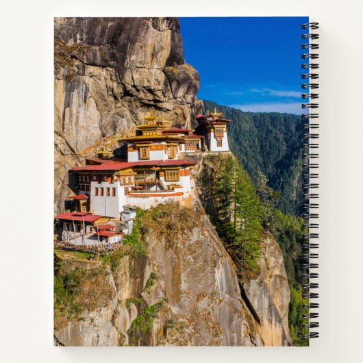 Tiger Nest Kloster Notizblock (Rückseite)