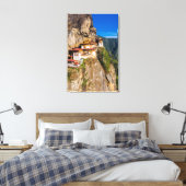 Tiger Nest Monastery Leinwanddruck (Insitu (Schlafzimmer))