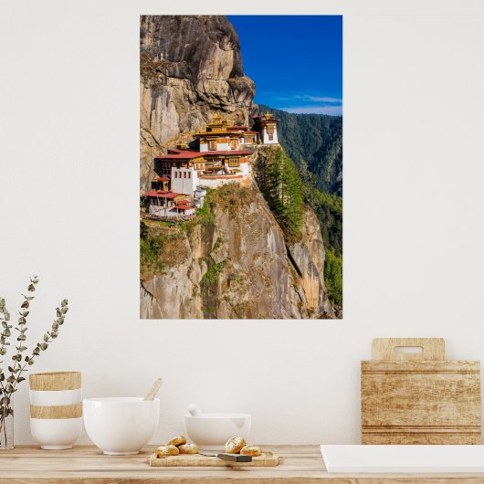 Tiger Nest Monastery Poster (Küche)