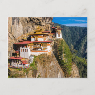 Tiger Nest Monastery Postkarte