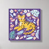 Tiger Niedlich Floral