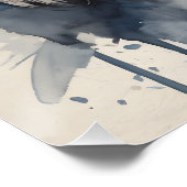 Tiger no 1 Glossy Poster (Ecke)