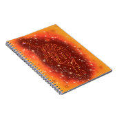 Tiger-Notebook läuft in der Galaxy Starry Night Notizblock (Rechte Seite)