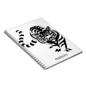 Tiger-Notebook Notizblock (Rechte Seite)