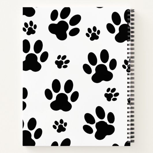 Tiger-Notebook Notizblock (Rückseite)