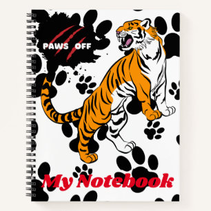 Tiger-Notebook Notizblock