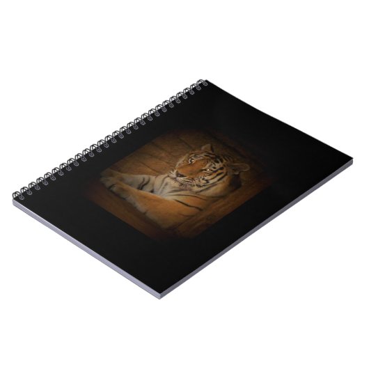 Tiger-Notebook Notizblock (Linke Seite)