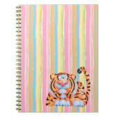 Tiger - Notebook Notizblock (Vorderseite)