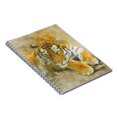 Tiger Notizblock (Rechte Seite)