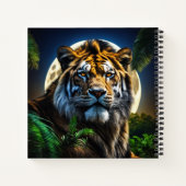 Tiger Notizblock (Rückseite)