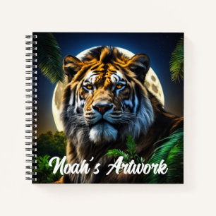 Tiger Notizblock