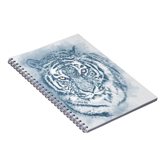 Tiger Notizblock (Rechte Seite)