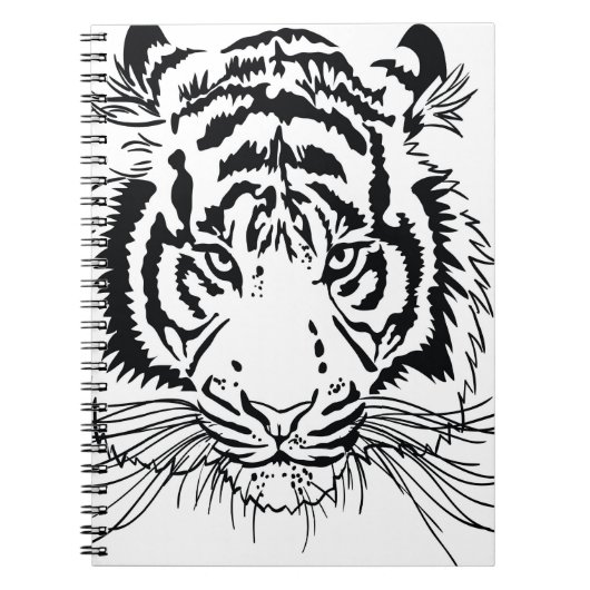 Tiger Notizblock (Vorderseite)