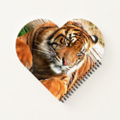 Tiger Notizblock (Rückseite)