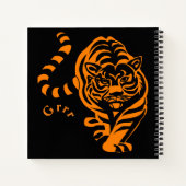 Tiger Notizblock (Rückseite)