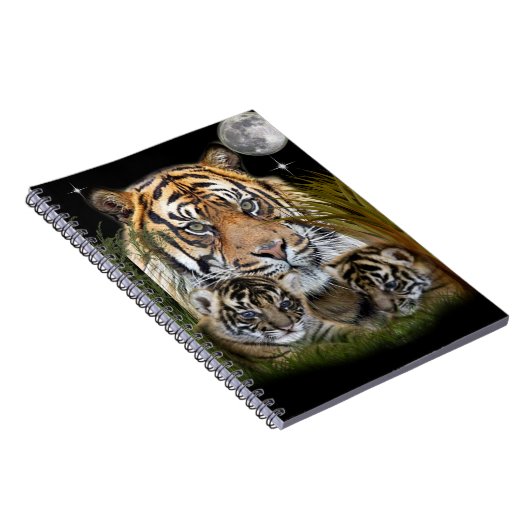 Tiger Notizblock (Rechte Seite)