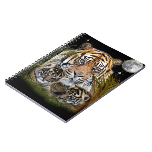 Tiger Notizblock (Linke Seite)