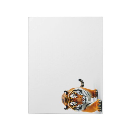 Tiger Notizblock (Rotiert)