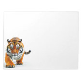Tiger Notizblock (Vorderseite)