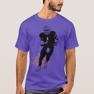 Tiger Nr. 9 steht in Flammen T-Shirt