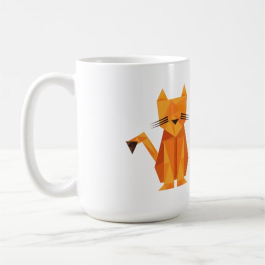 Tiger Oragami Kaffeetasse (Links)