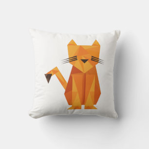Tiger Oragami Kissen